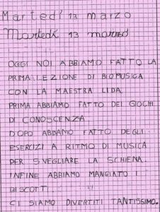 pagina quaderno
